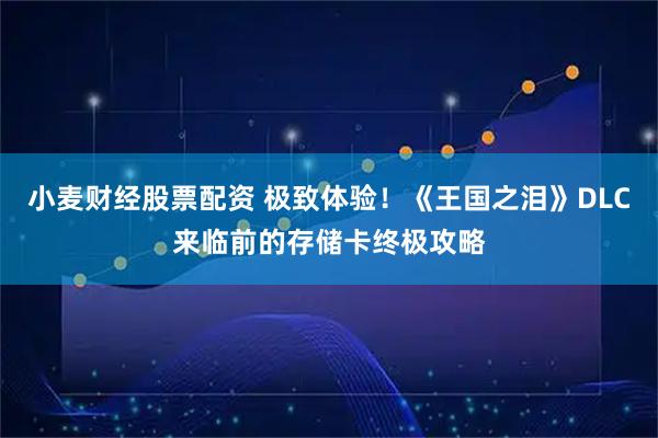 小麦财经股票配资 极致体验！《王国之泪》DLC来临前的存储卡终极攻略